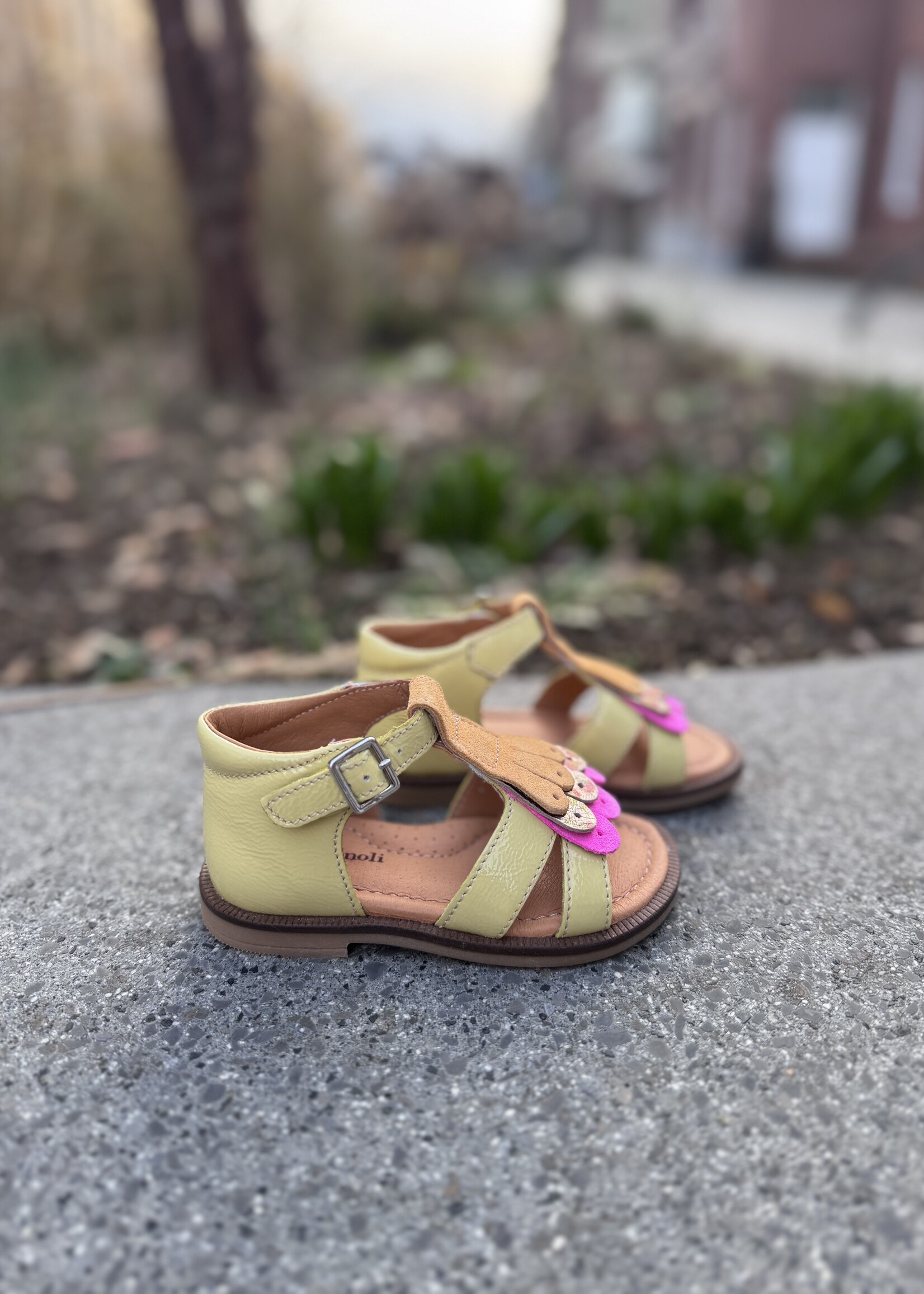 Romagnoli 8527R069 sandaal geel