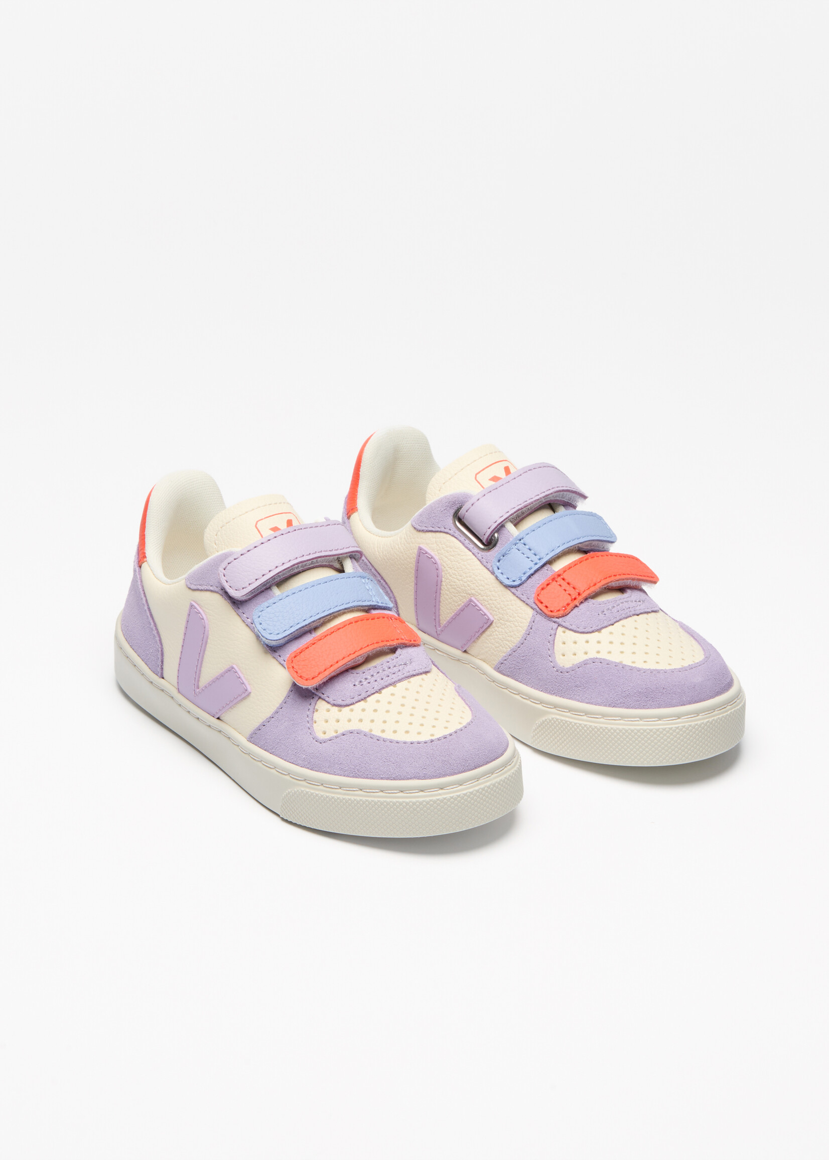 VEJA small V-10 cashew multico orchid