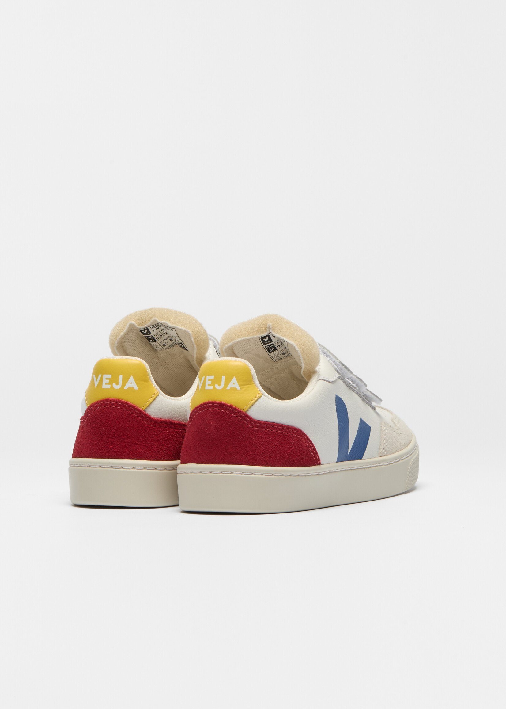 VEJA small V-90 white indigo pepper