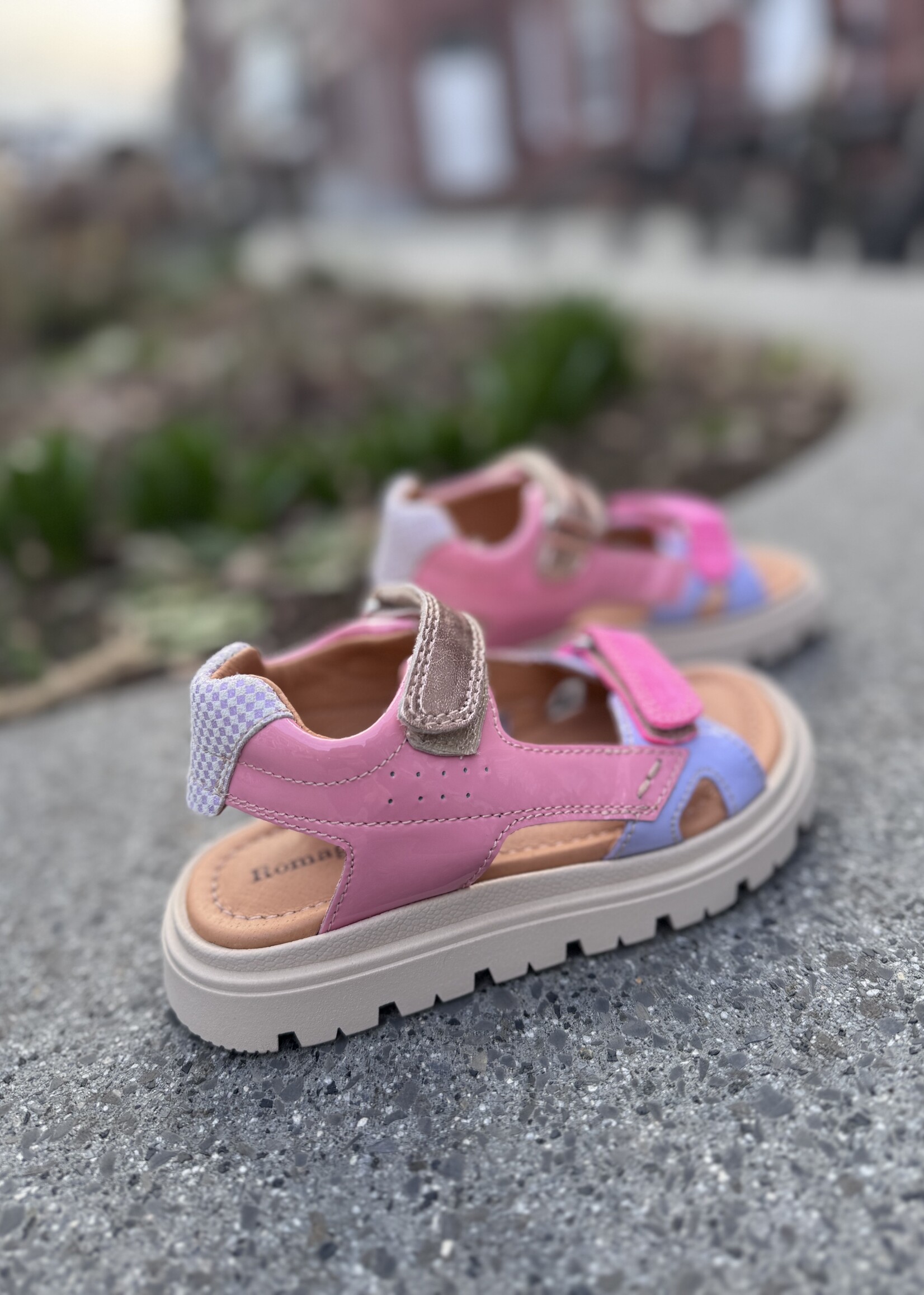 Romagnoli 8669R018 sandaal roze lila