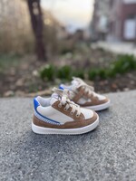 Romagnoli 8034 eerste stapper sneaker wit blauw