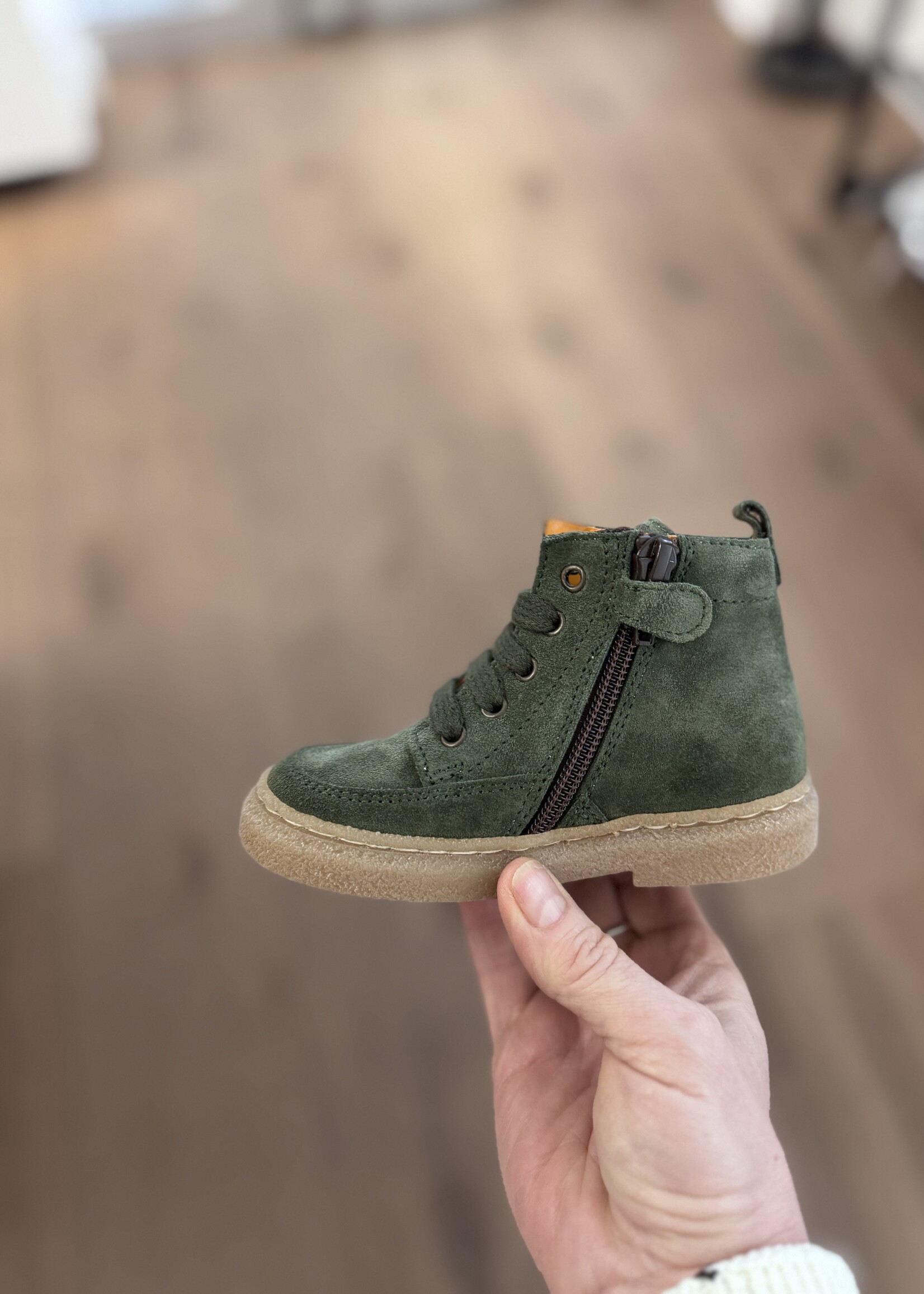 Banaline 24222510 bottine velour bottiglia