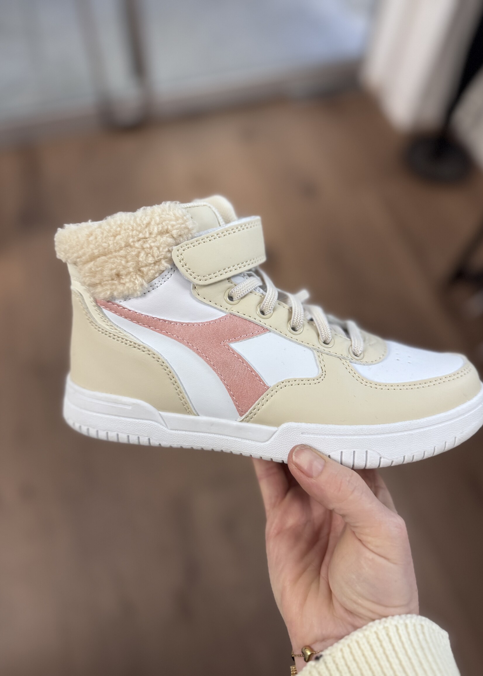 Diadora raptor mid frizzle pink blossom