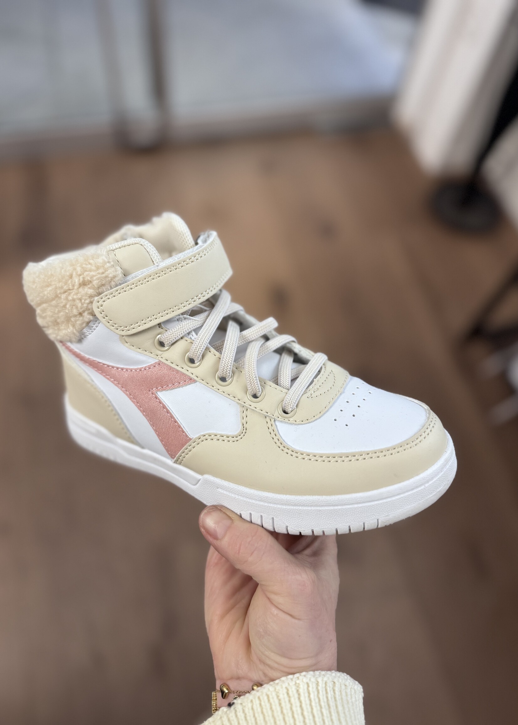 Diadora raptor mid frizzle pink blossom