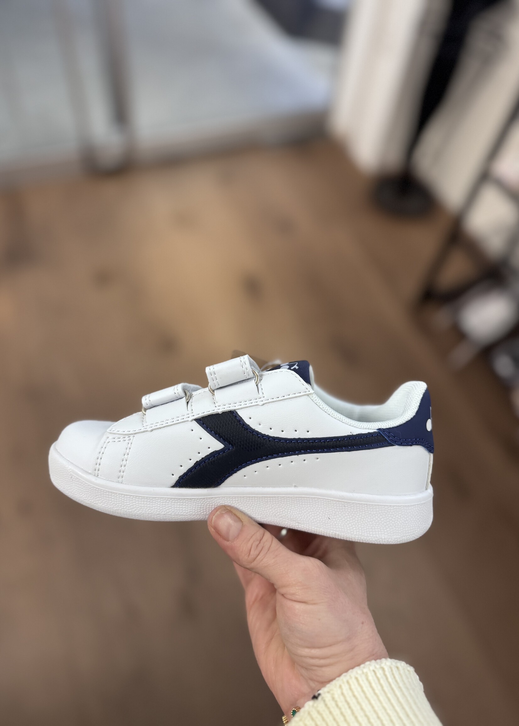 Diadora game p camo white/blue estate/white