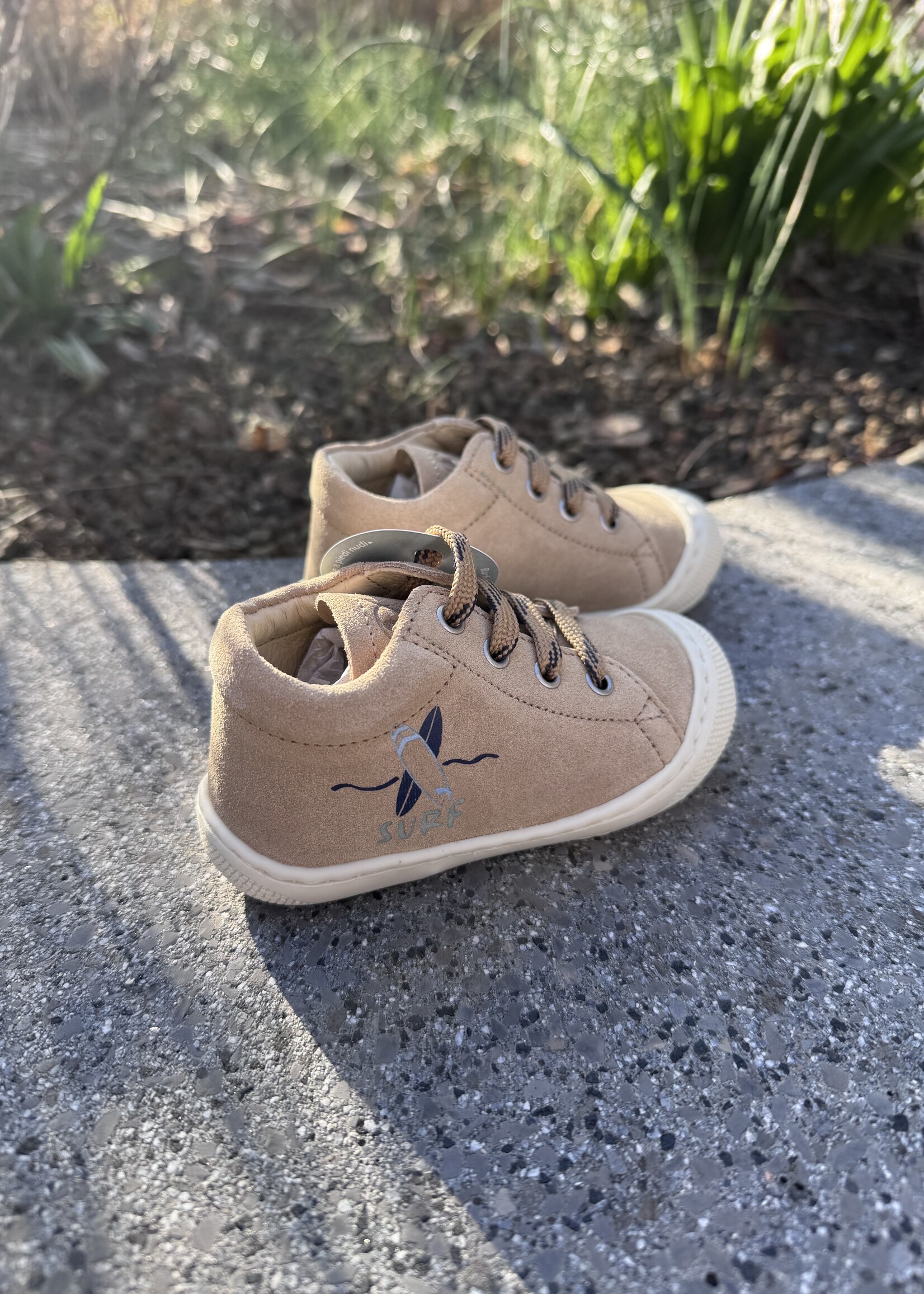 Naturino Pelko suede sand