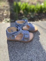 Naturino Quarzo sandaal suede denim azure