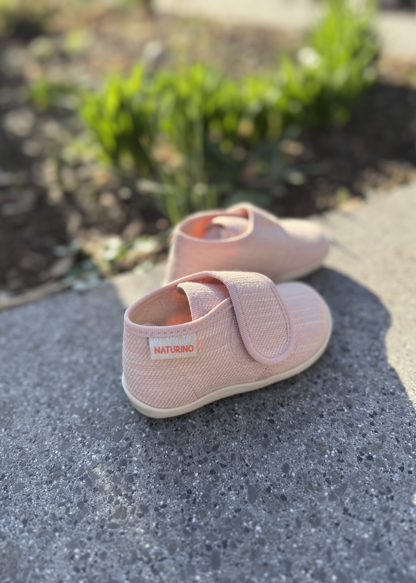 Naturino Home canvas striated cipria