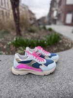 Romagnoli 8943R050 sneaker blauw roze