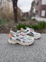 Romagnoli 8936R084 sneaker crema groen oranje