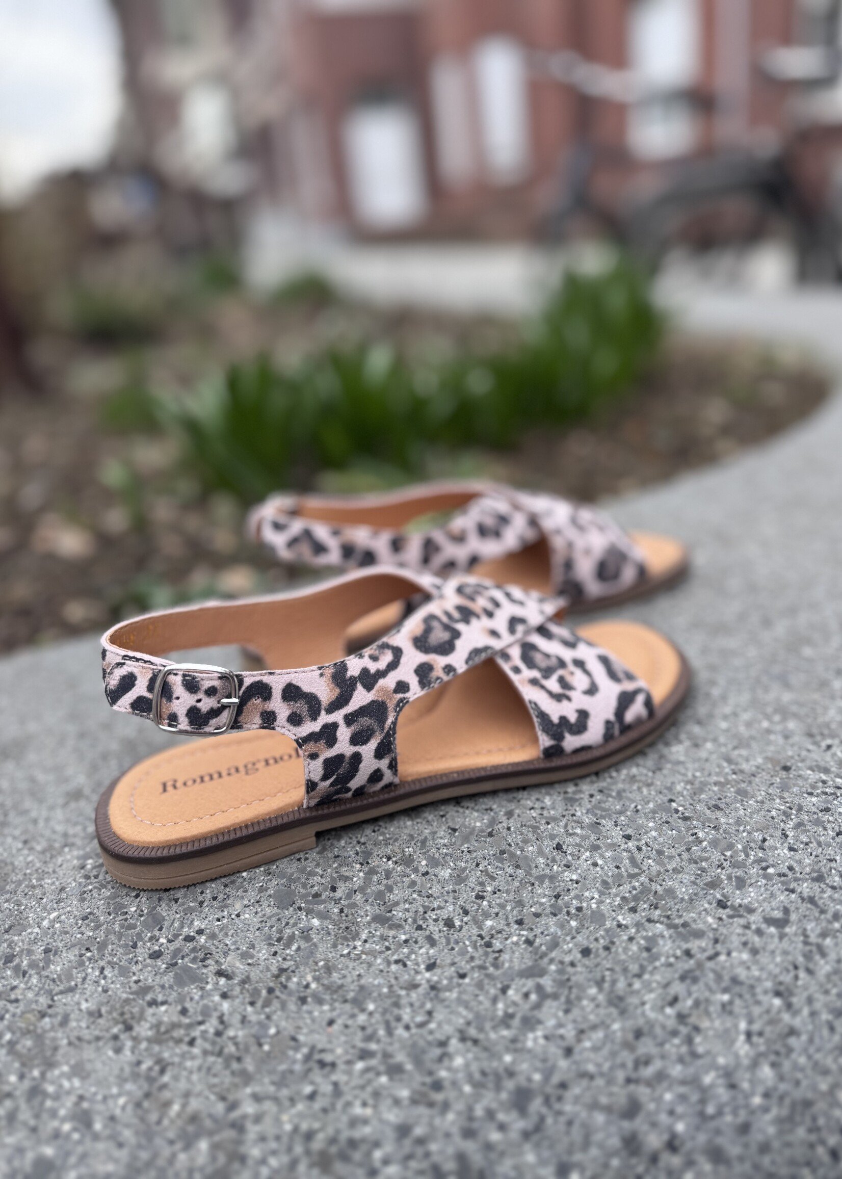 Romagnoli 8958R016 sandaal leopard