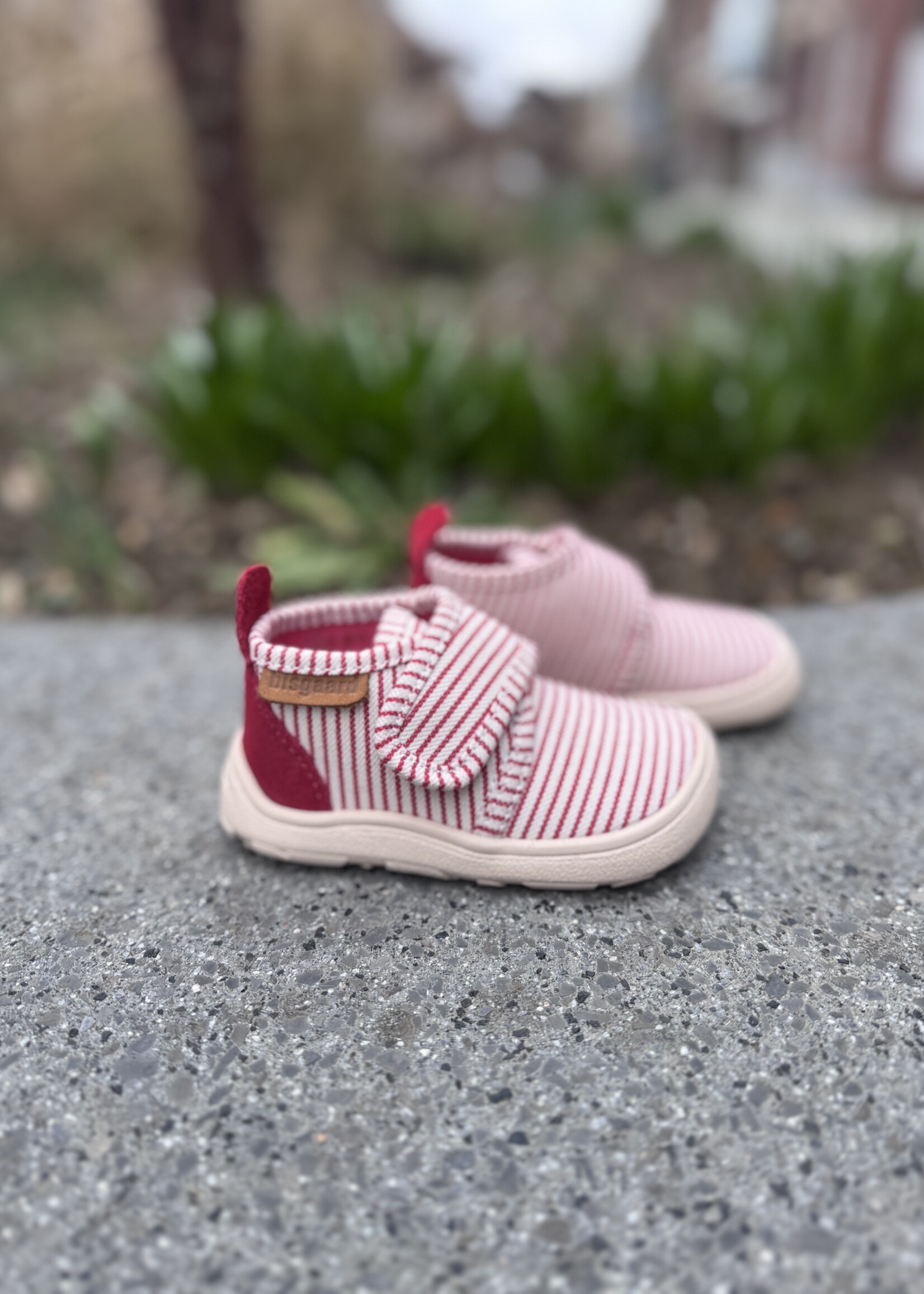 Bisgaard 14102 pantoffel barefoot sailor red