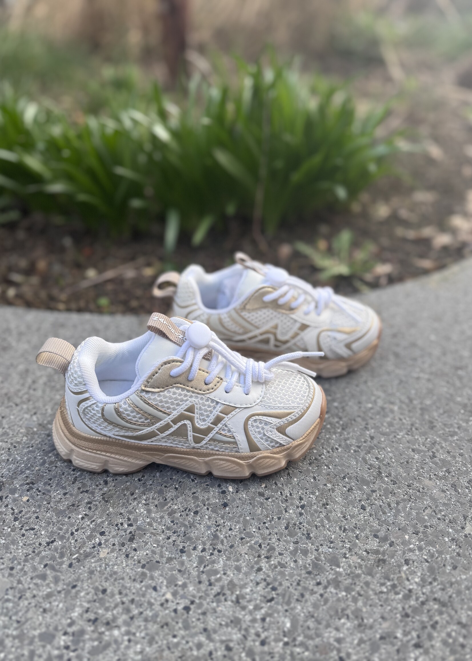 Naturino Wave lux white platinum