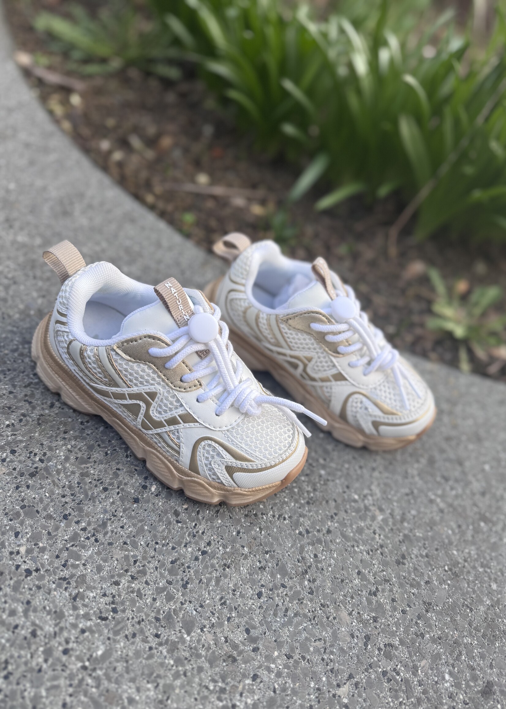 Naturino Wave lux white platinum