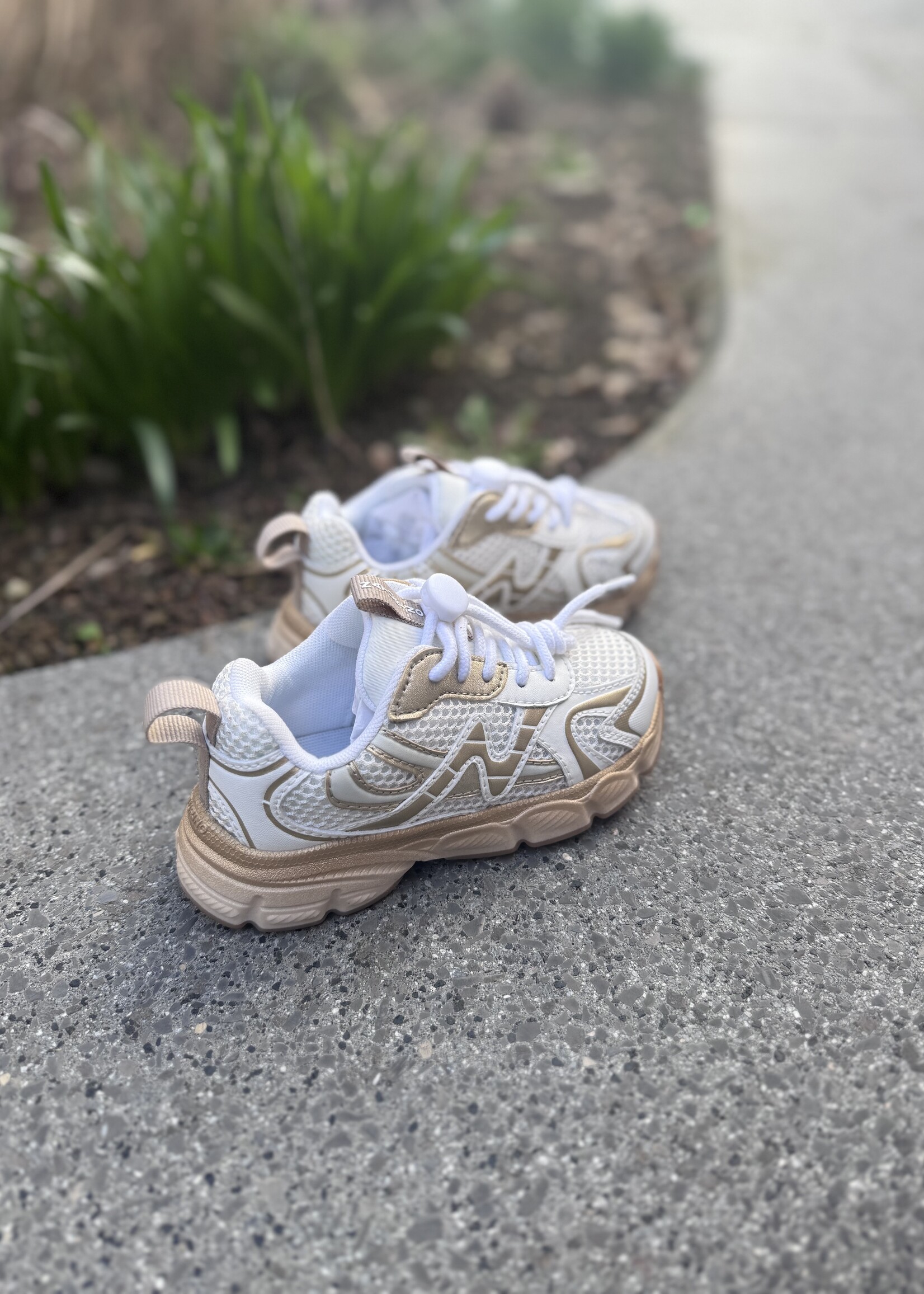 Naturino Wave lux white platinum