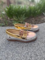 Confetti 6422-11 mocassin piel mirror plata piel mirror