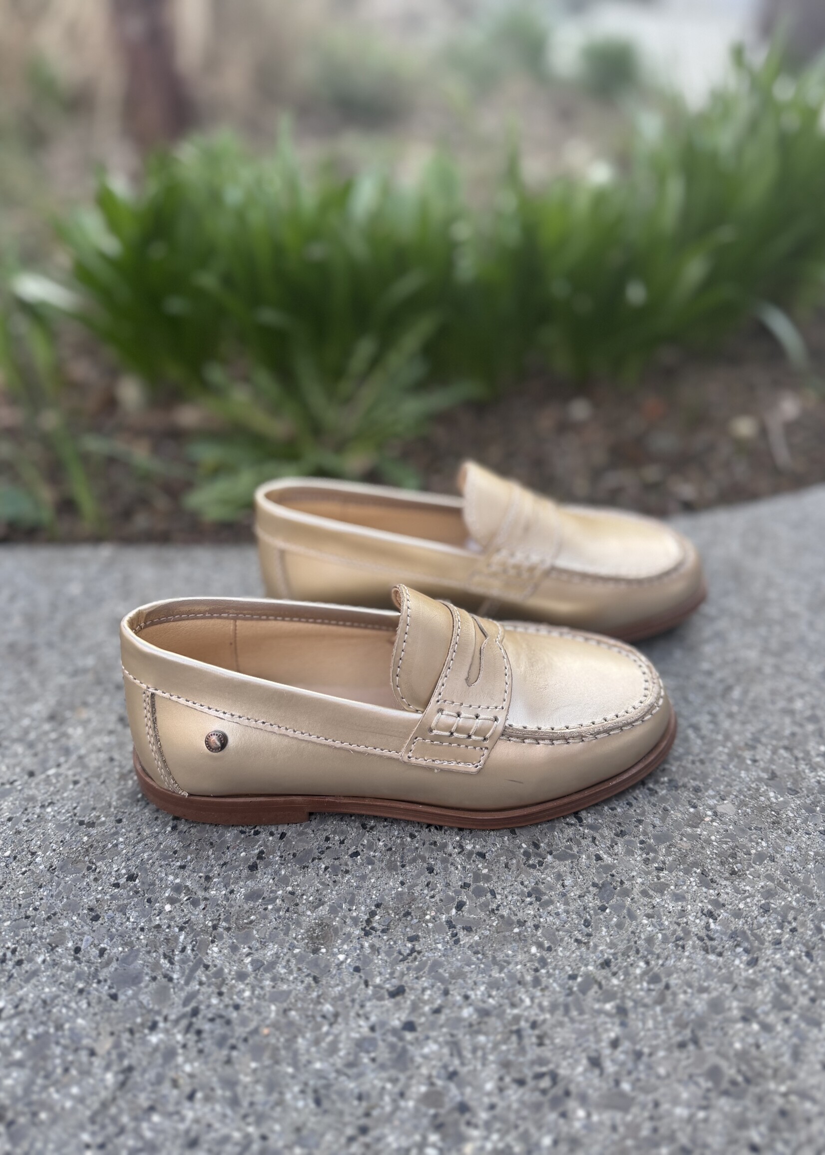 Confetti 6422-11 mocassin piel mirror crema