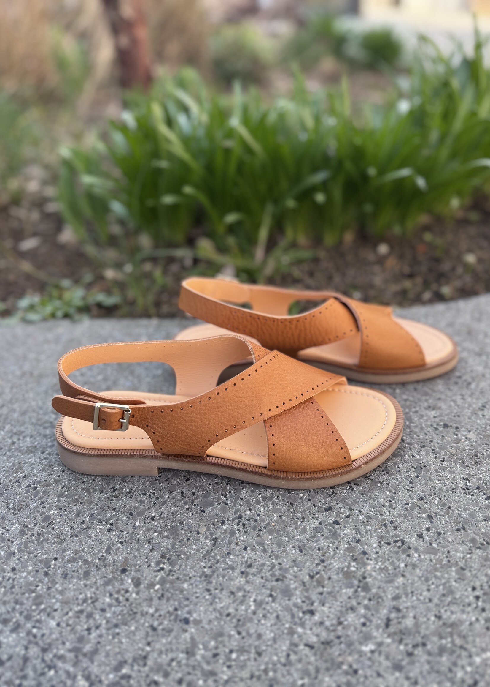 Ocra D455 sandaal cayenne