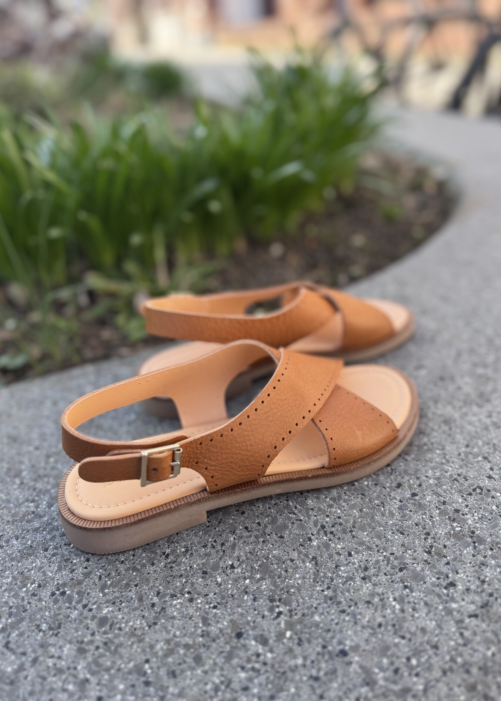 Ocra D455 sandaal cayenne