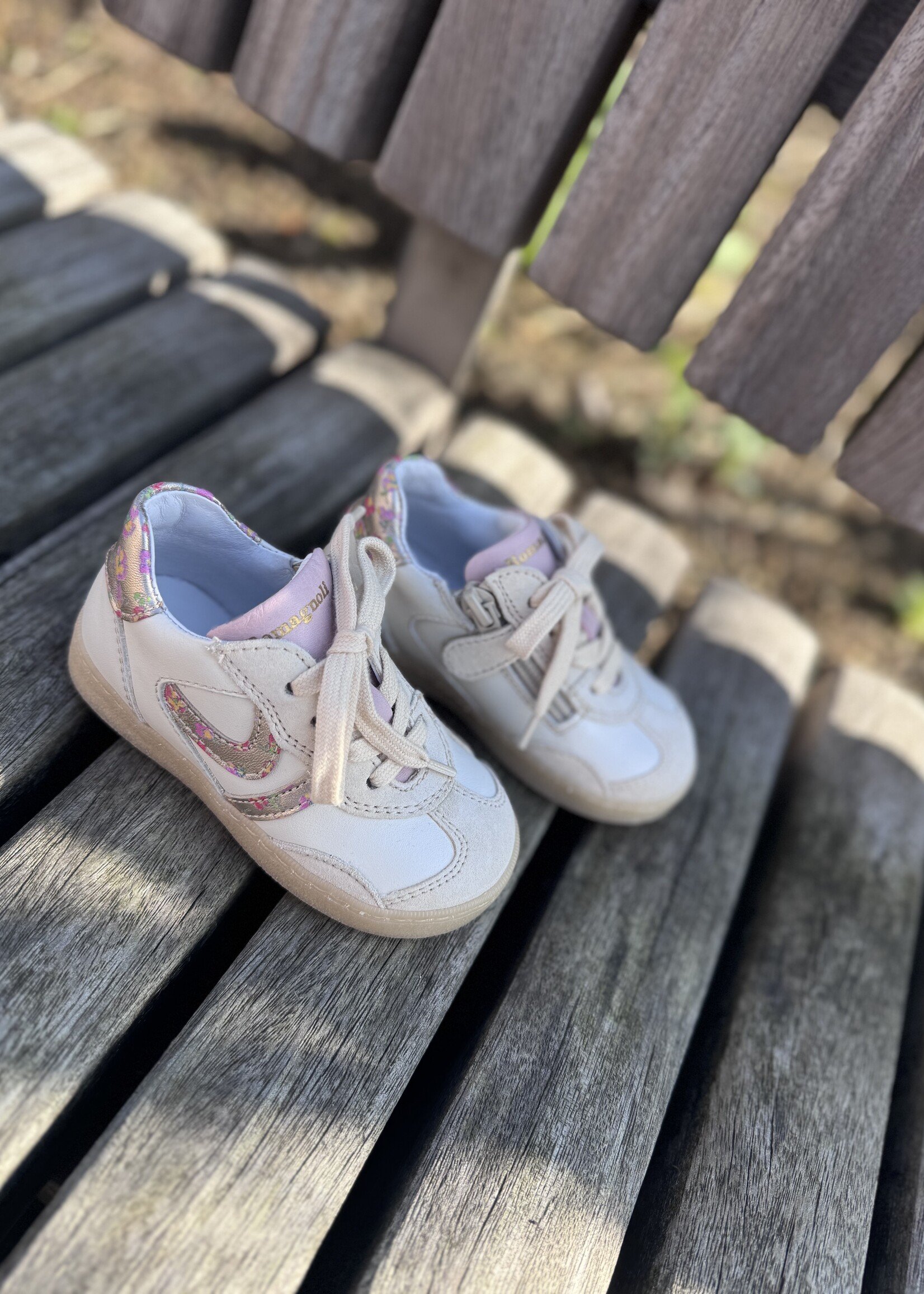 Romagnoli 8200R038 sneaker panna laminato