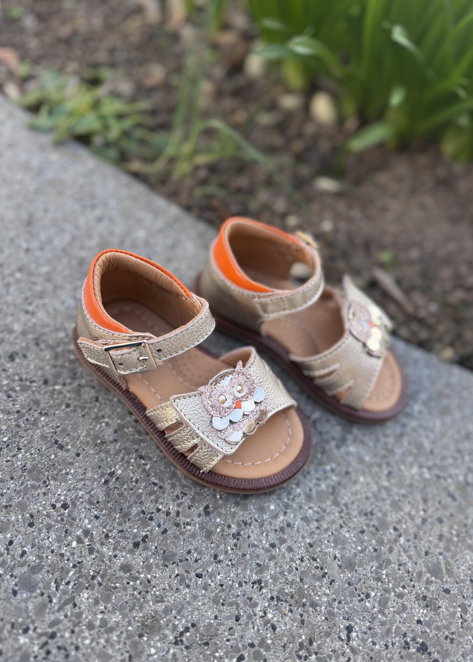 Bana & Co 26132121 sandaal laminato platino