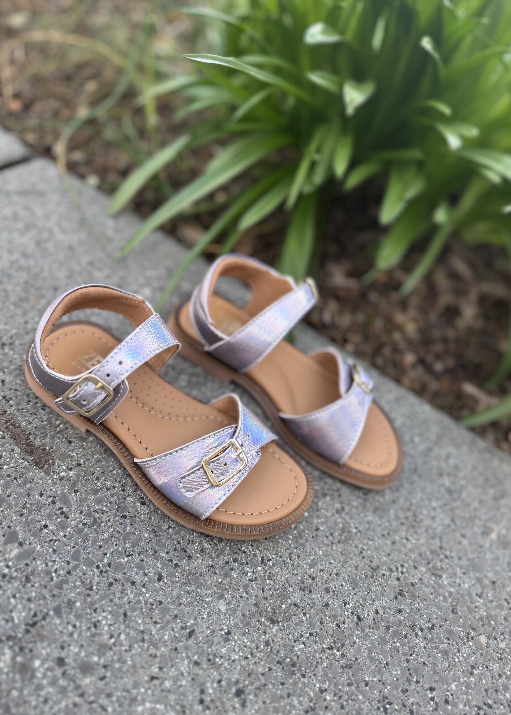 Zedo CL07 sandaal silver metallic