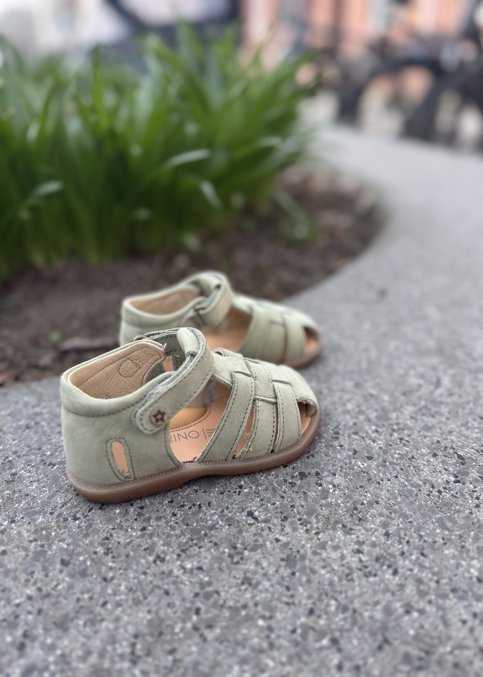 Naturino Zaffiro nabuk leaf