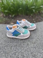 6709 sneaker groen blauw grijs