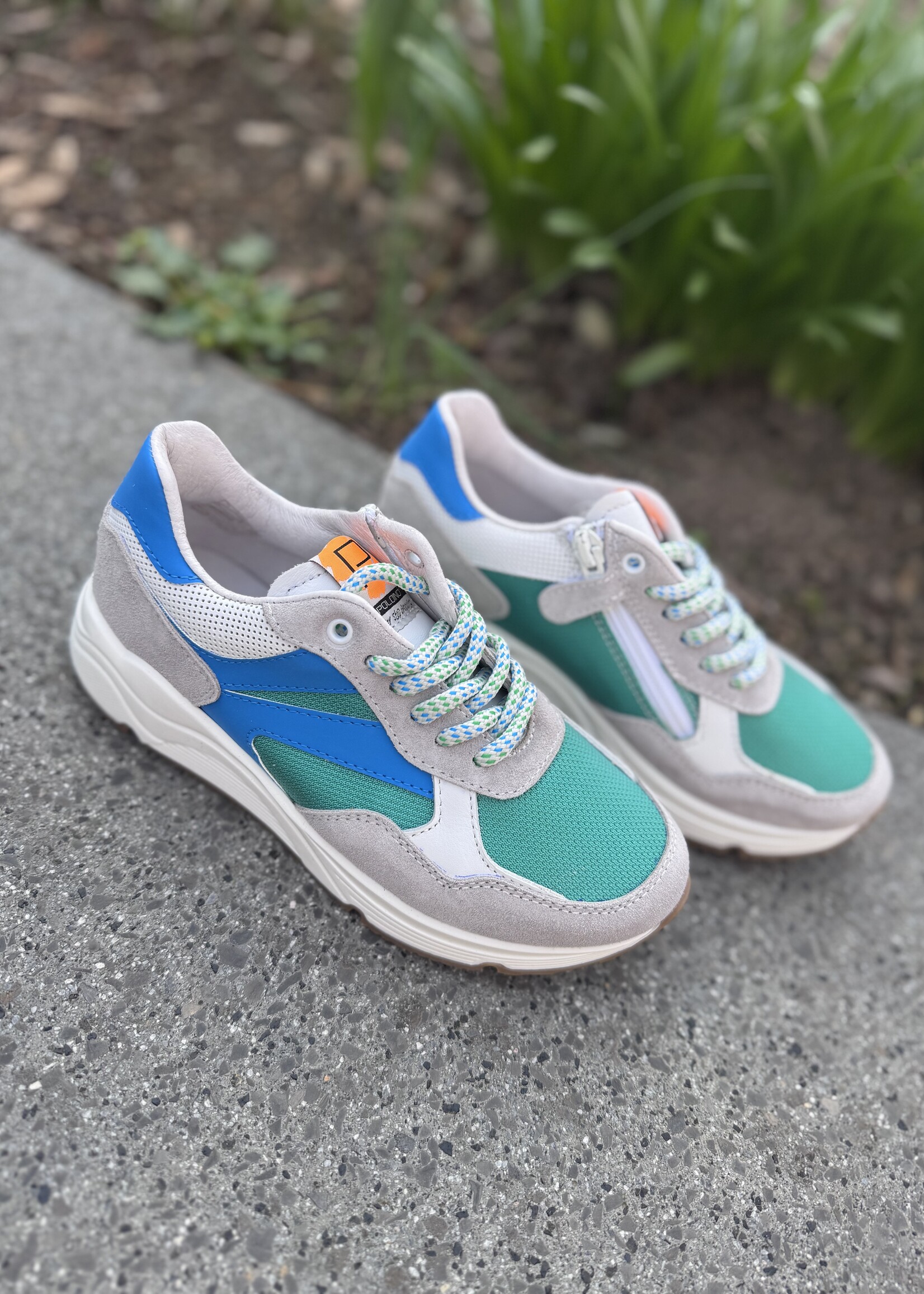 6533 running groen blauw grijs