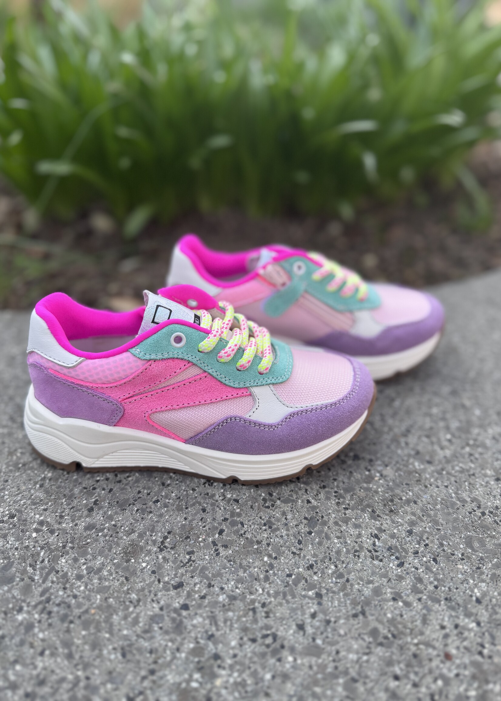 6533 running roze paars groen