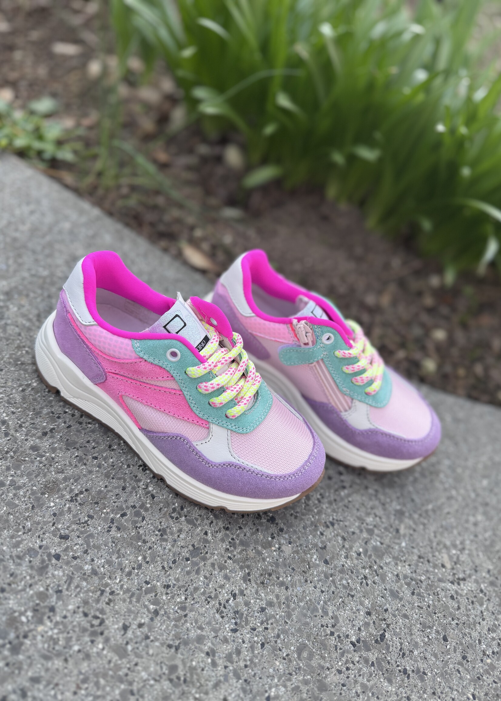 6533 running roze paars groen