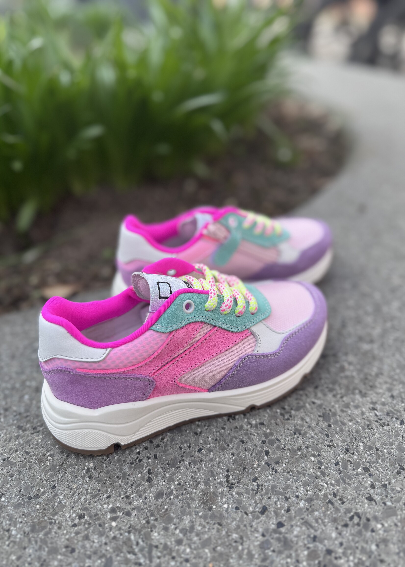 6533 running roze paars groen