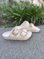 Birkenstock Arizona big buckle EVA Eggshell