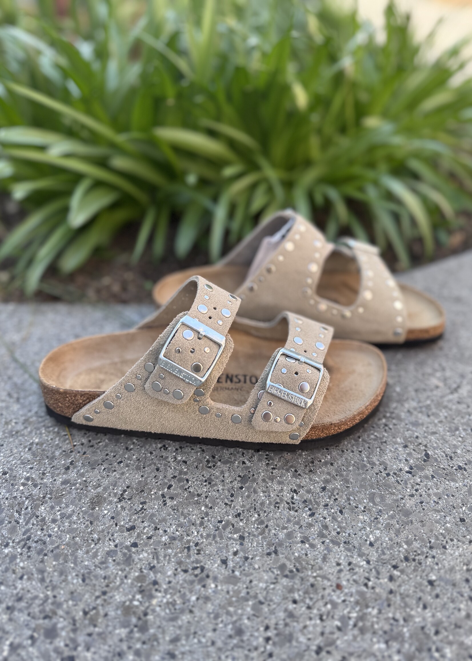Birkenstock arizona rivet LEVE taupe