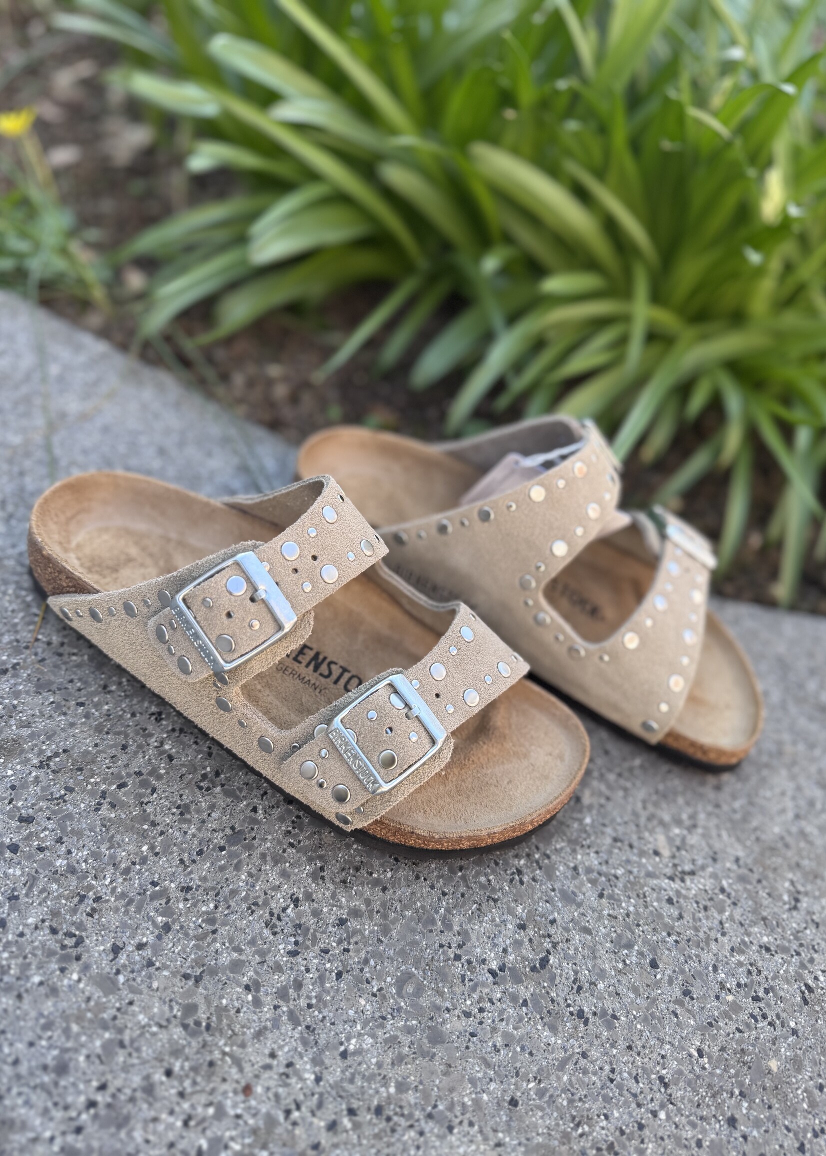 Birkenstock arizona rivet LEVE taupe