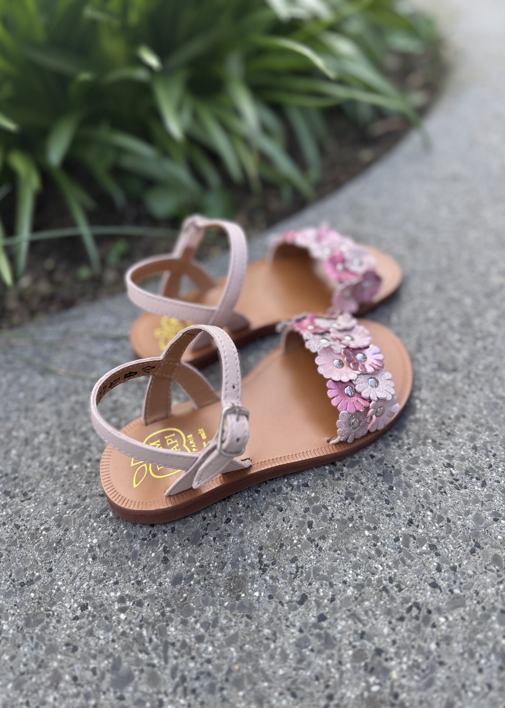 Pom d'api plagette multi flo nappa pink panther multi