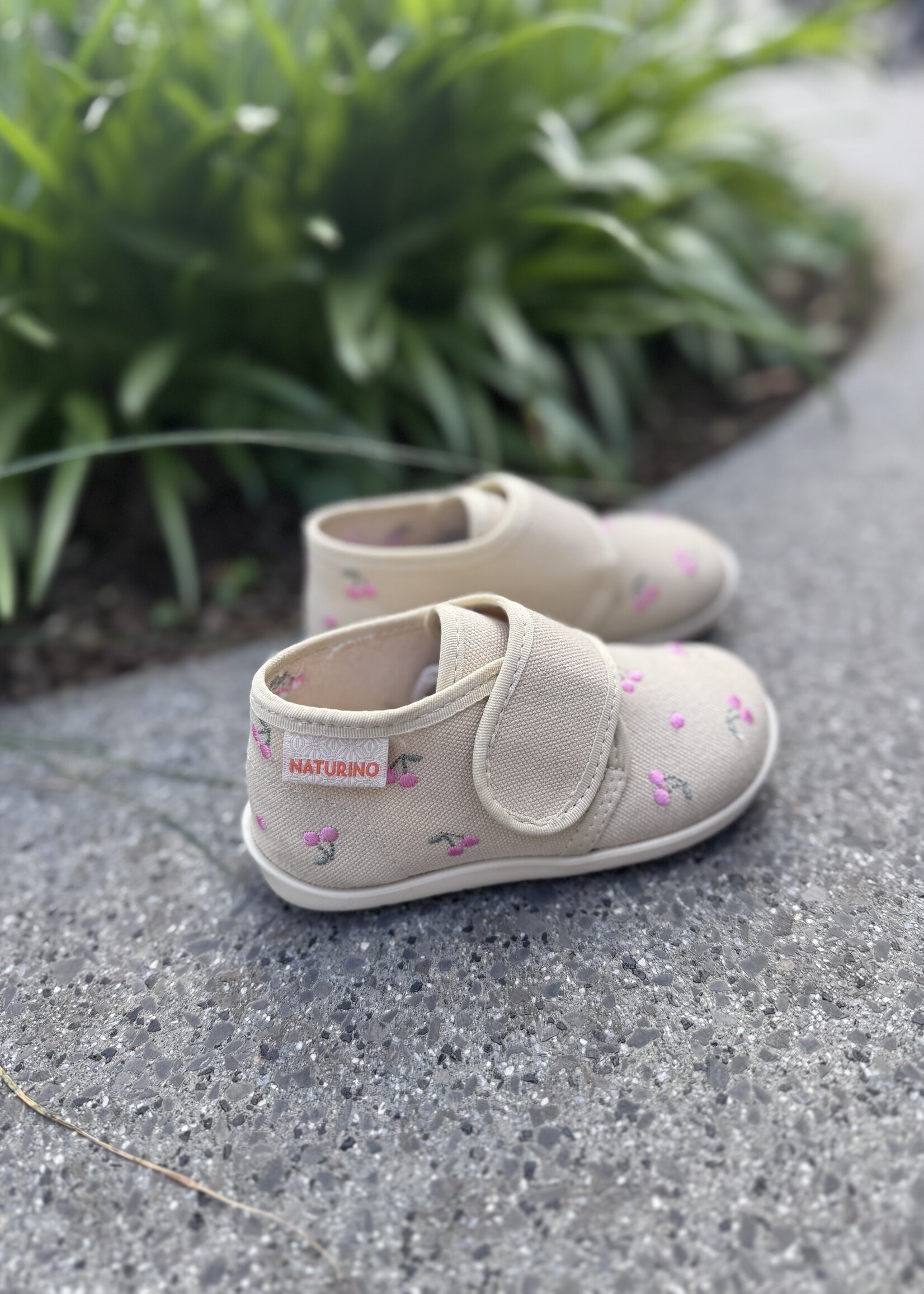 Naturino Mellia pantoffel canvas ecru