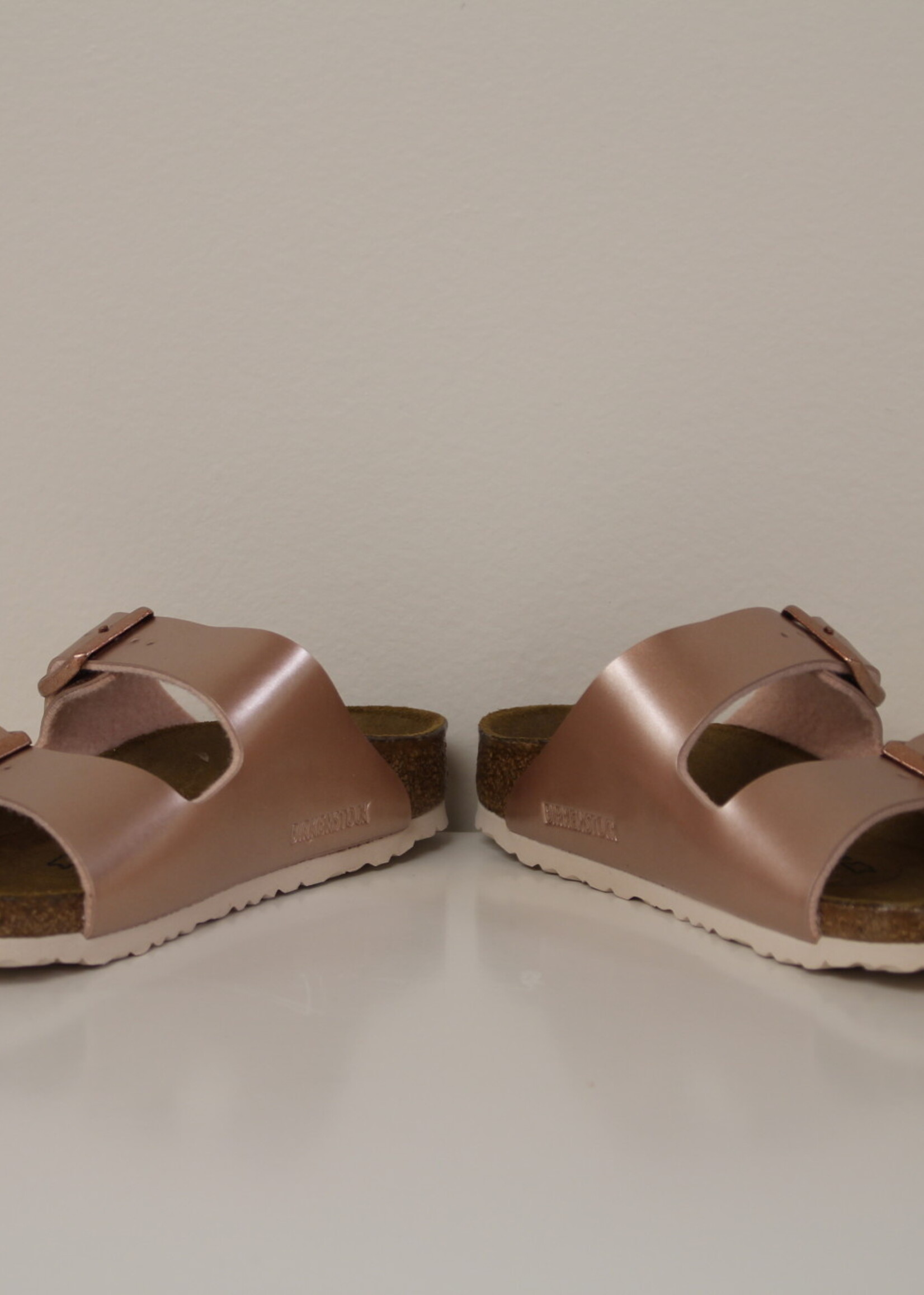 Birkenstock Arizona electric metallic copper