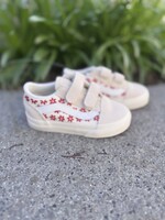 Vans old skool chantilly floral racing red