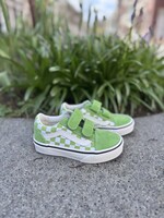 Vans old skool color theory checkerboard lime burst