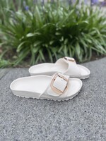 Birkenstock Madrid big buckle EVA eggshell