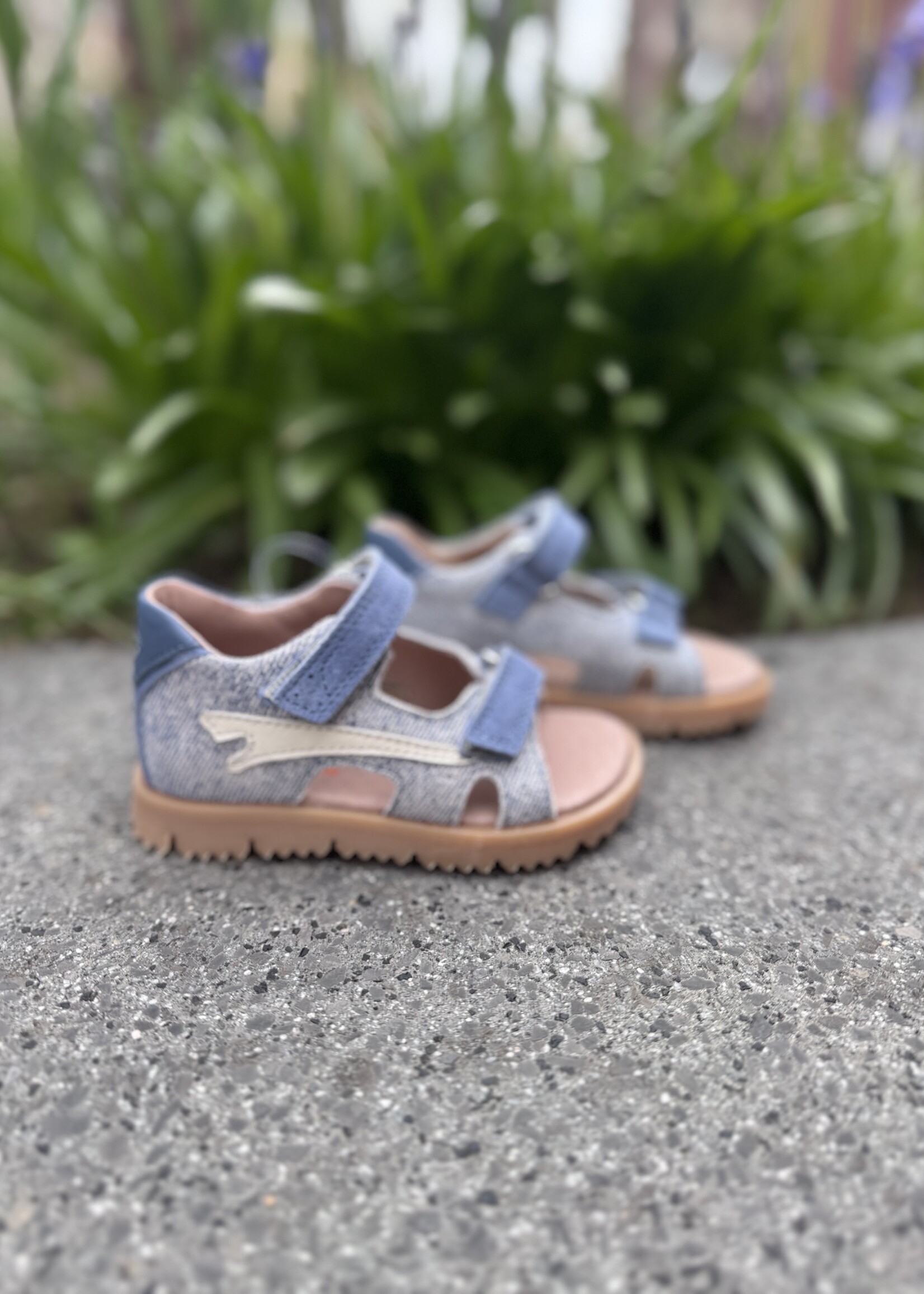 Luca E2643100 sandaal jeansblauw