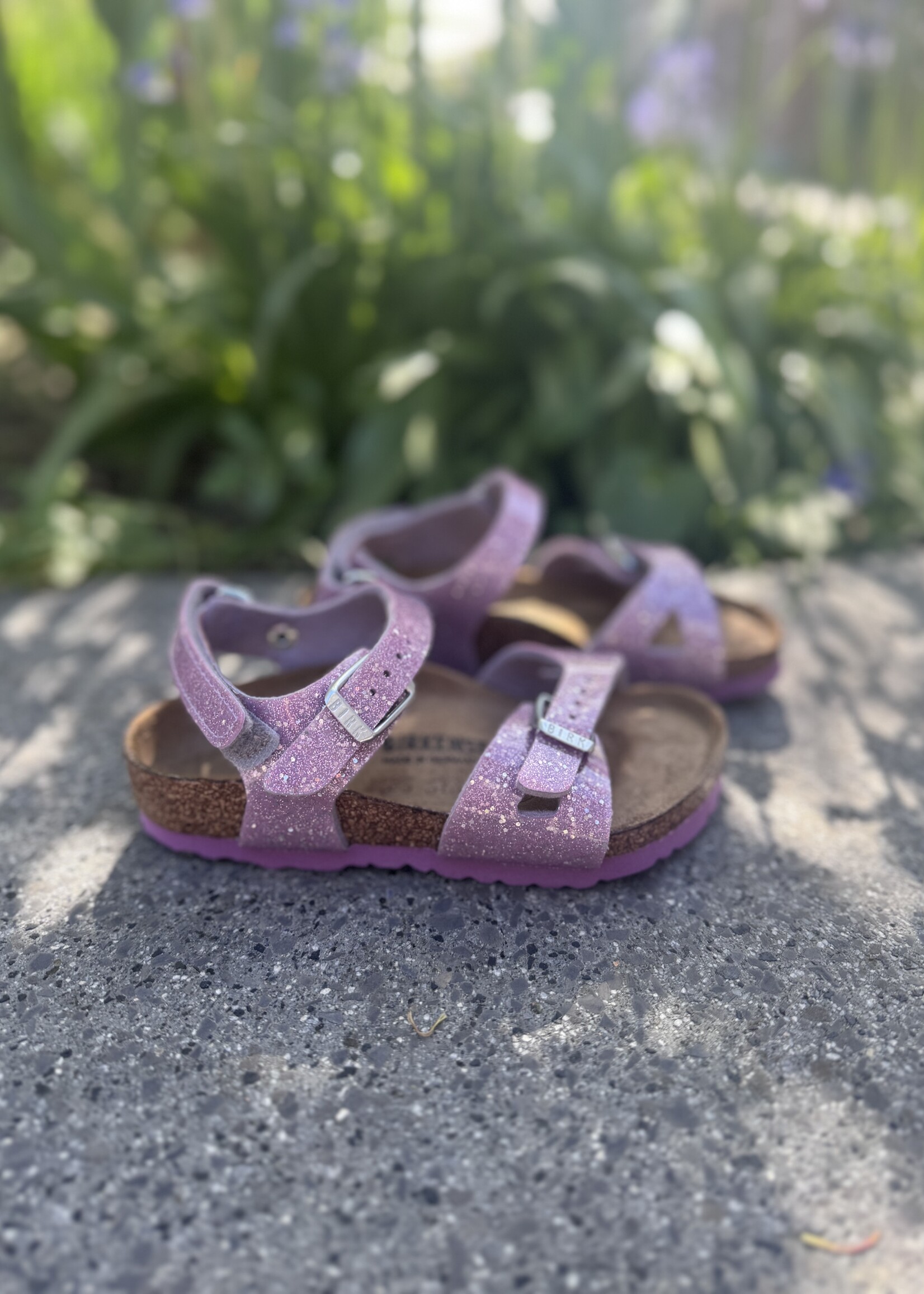 Birkenstock Rio AS BF cosmic sparkle lavender