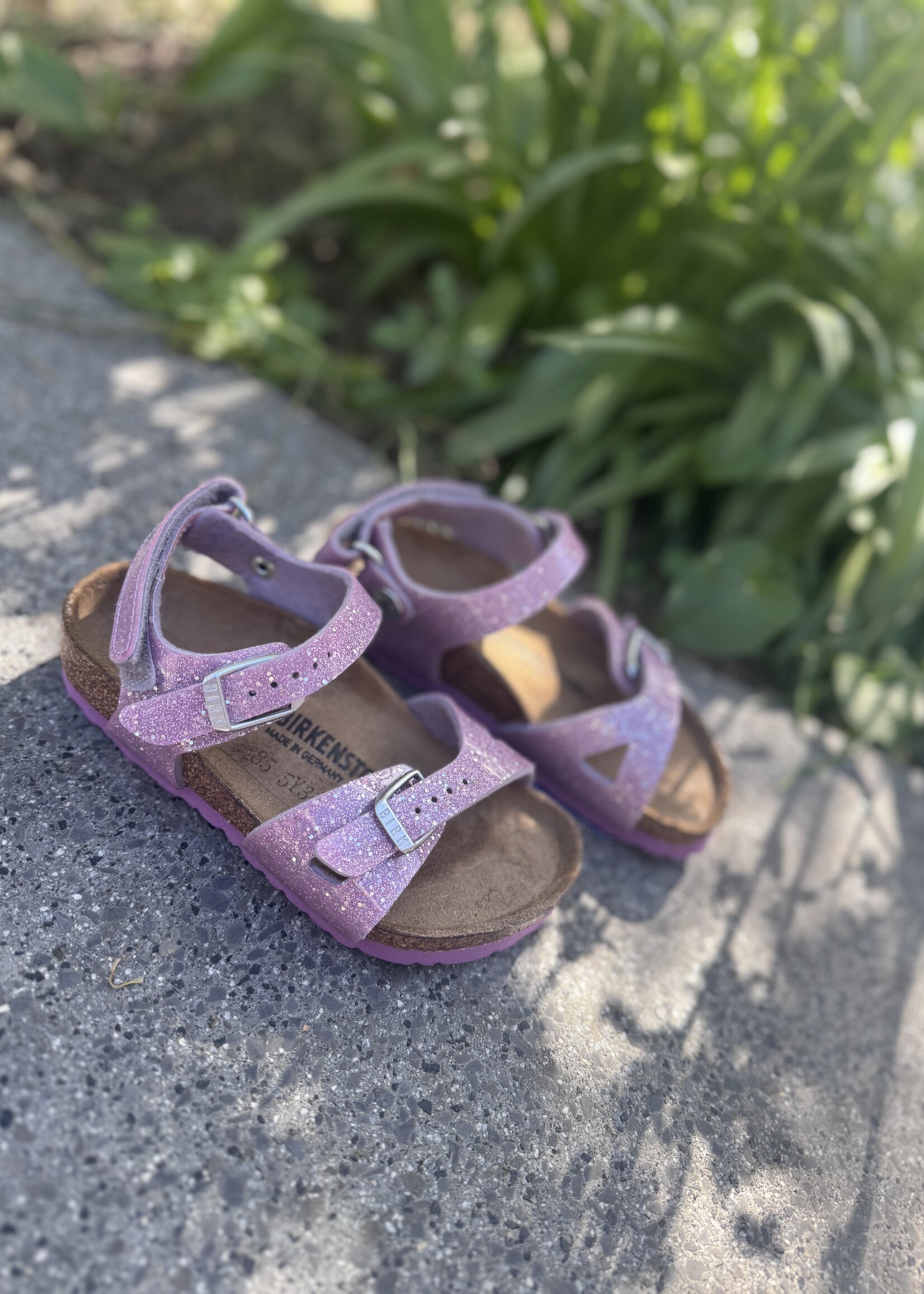 Birkenstock Rio AS BF cosmic sparkle lavender