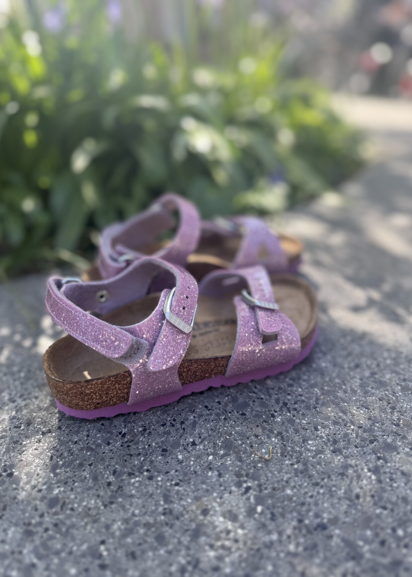 Birkenstock Rio AS BF cosmic sparkle lavender