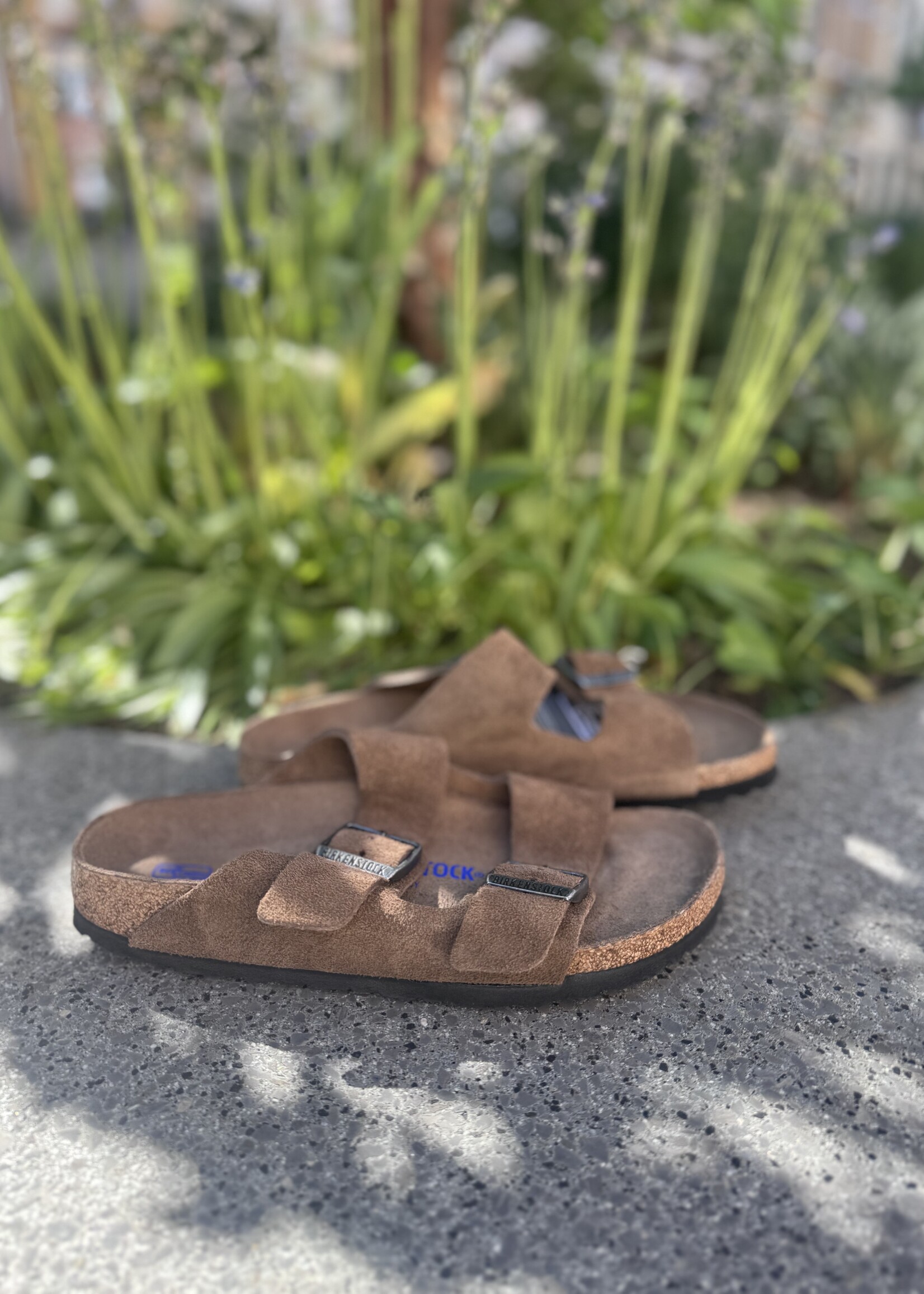 Birkenstock Arizona SFB LEVE dark tea tonal
