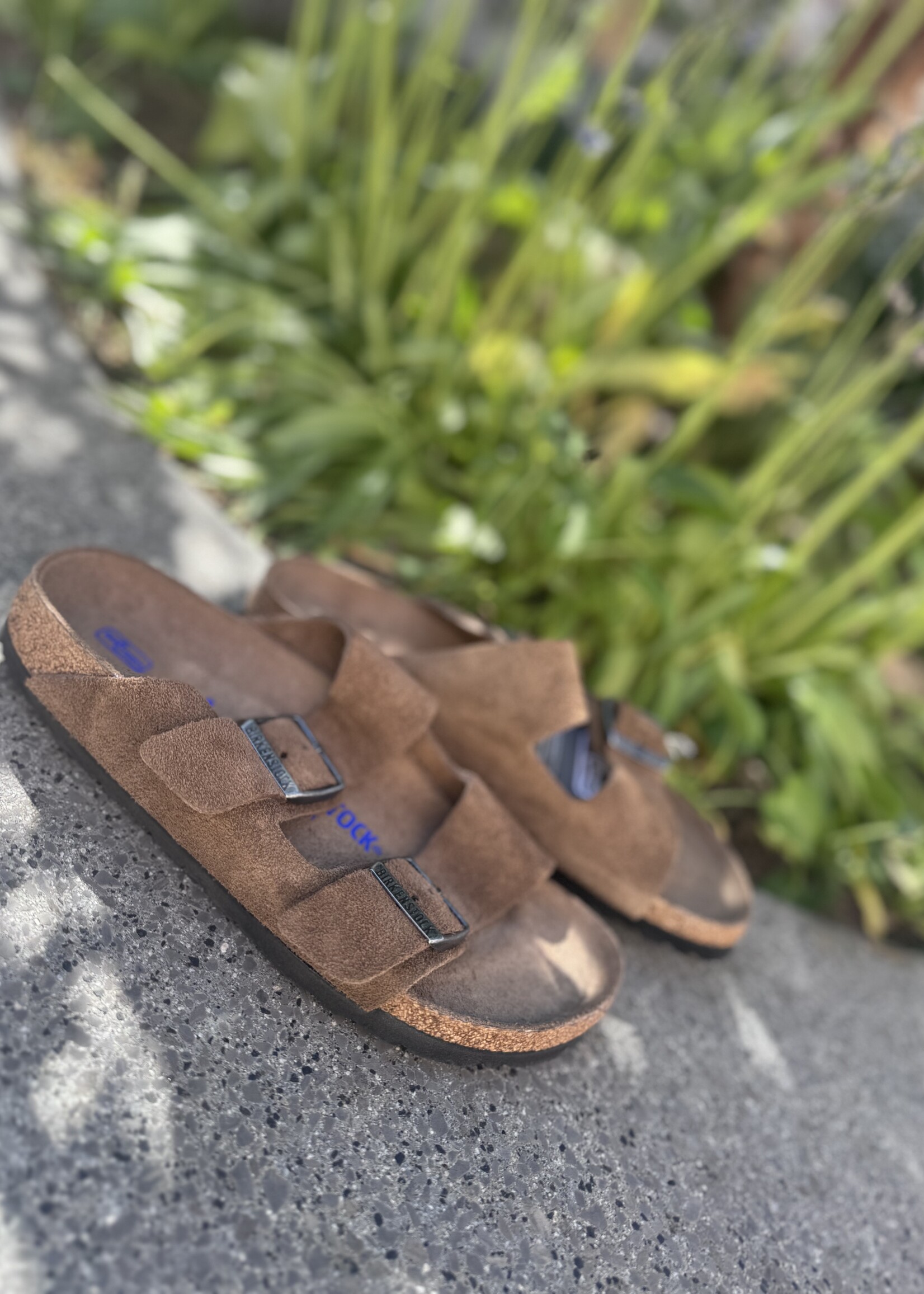 Birkenstock Arizona SFB LEVE dark tea tonal