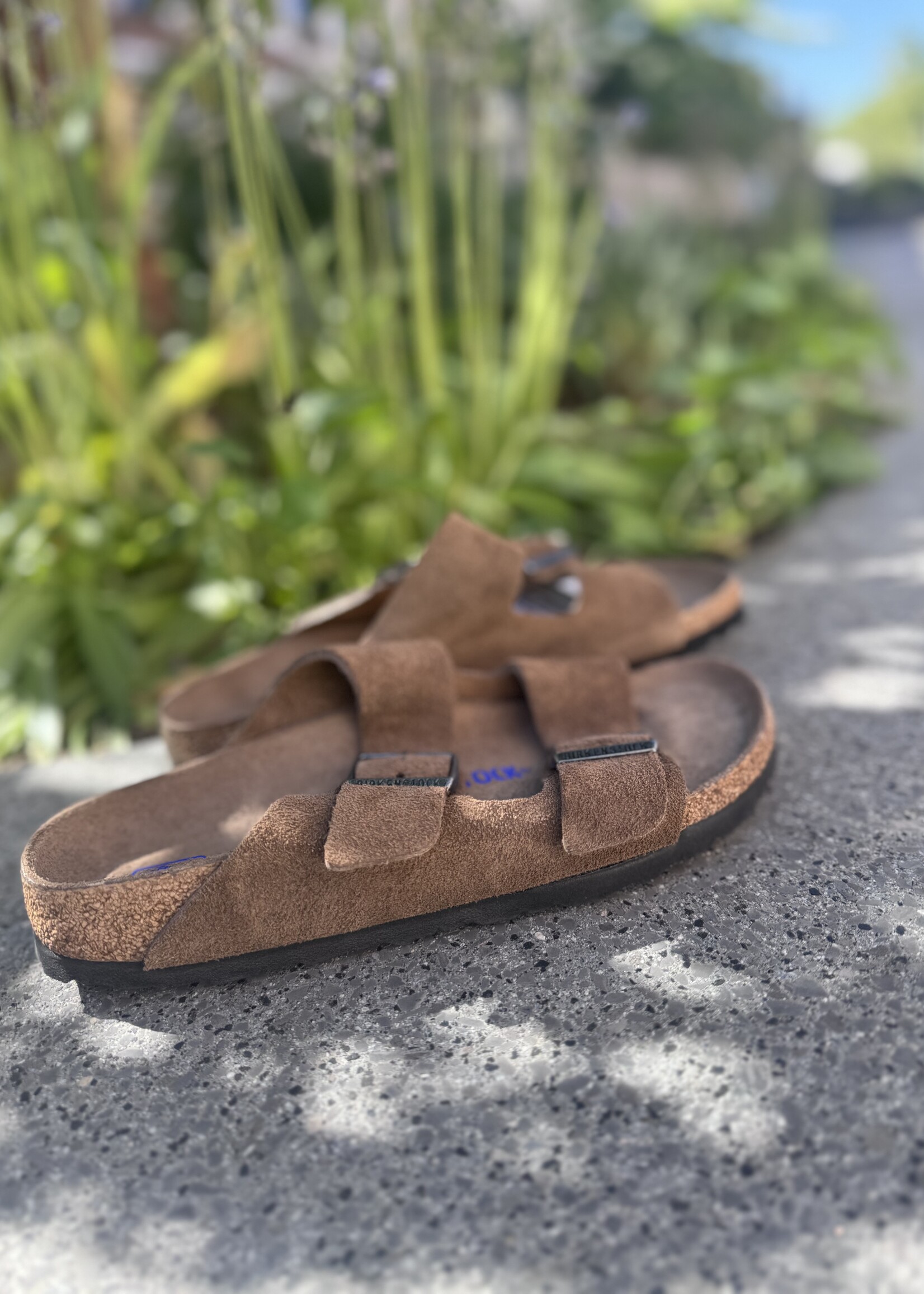 Birkenstock Arizona SFB LEVE dark tea tonal