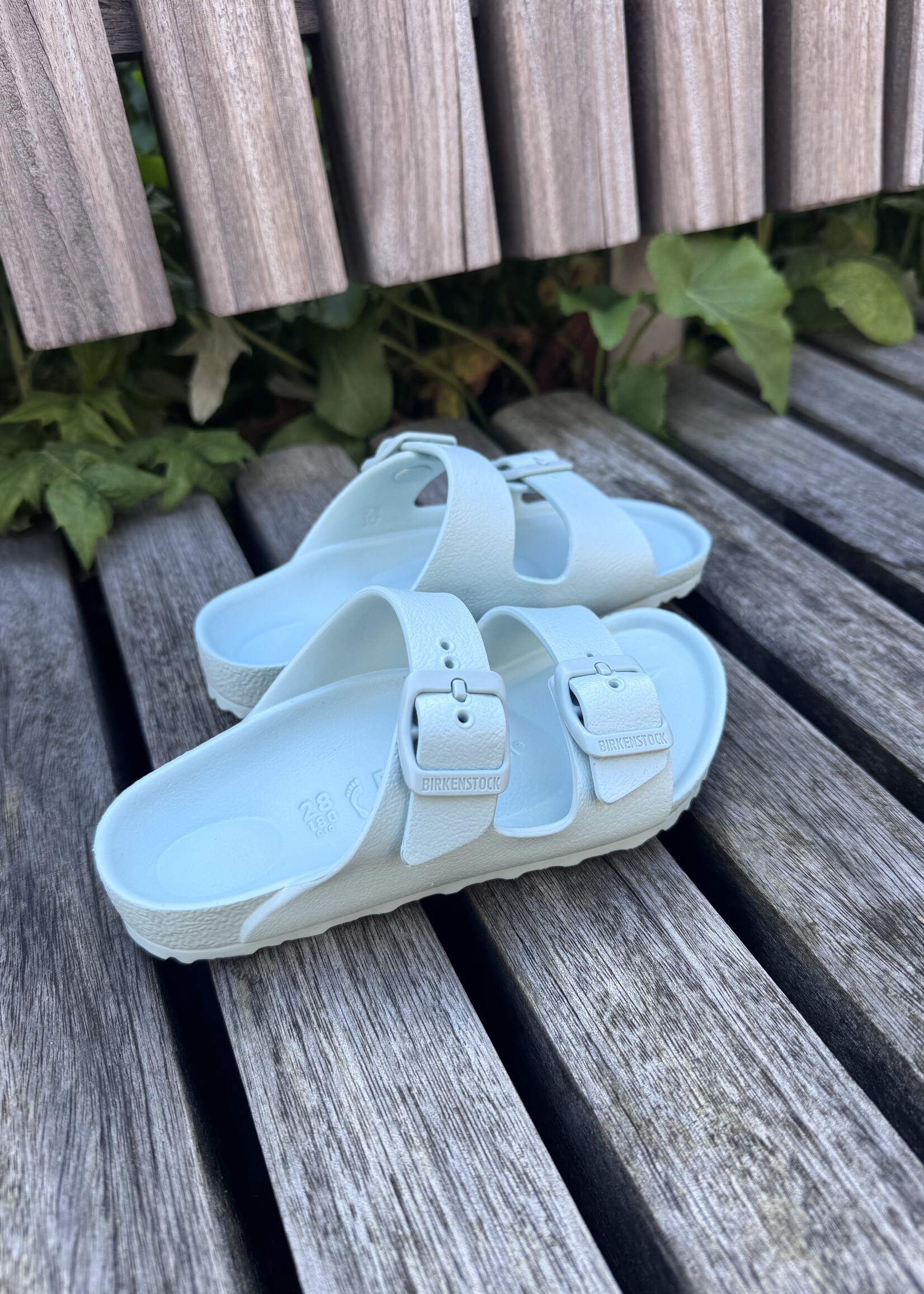 Birkenstock arizona EVA kids surf green