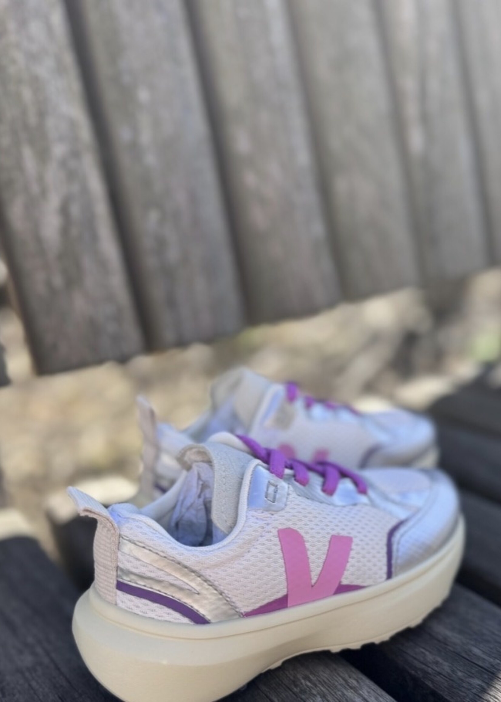 VEJA small canary alvmesh gravel malibu silver
